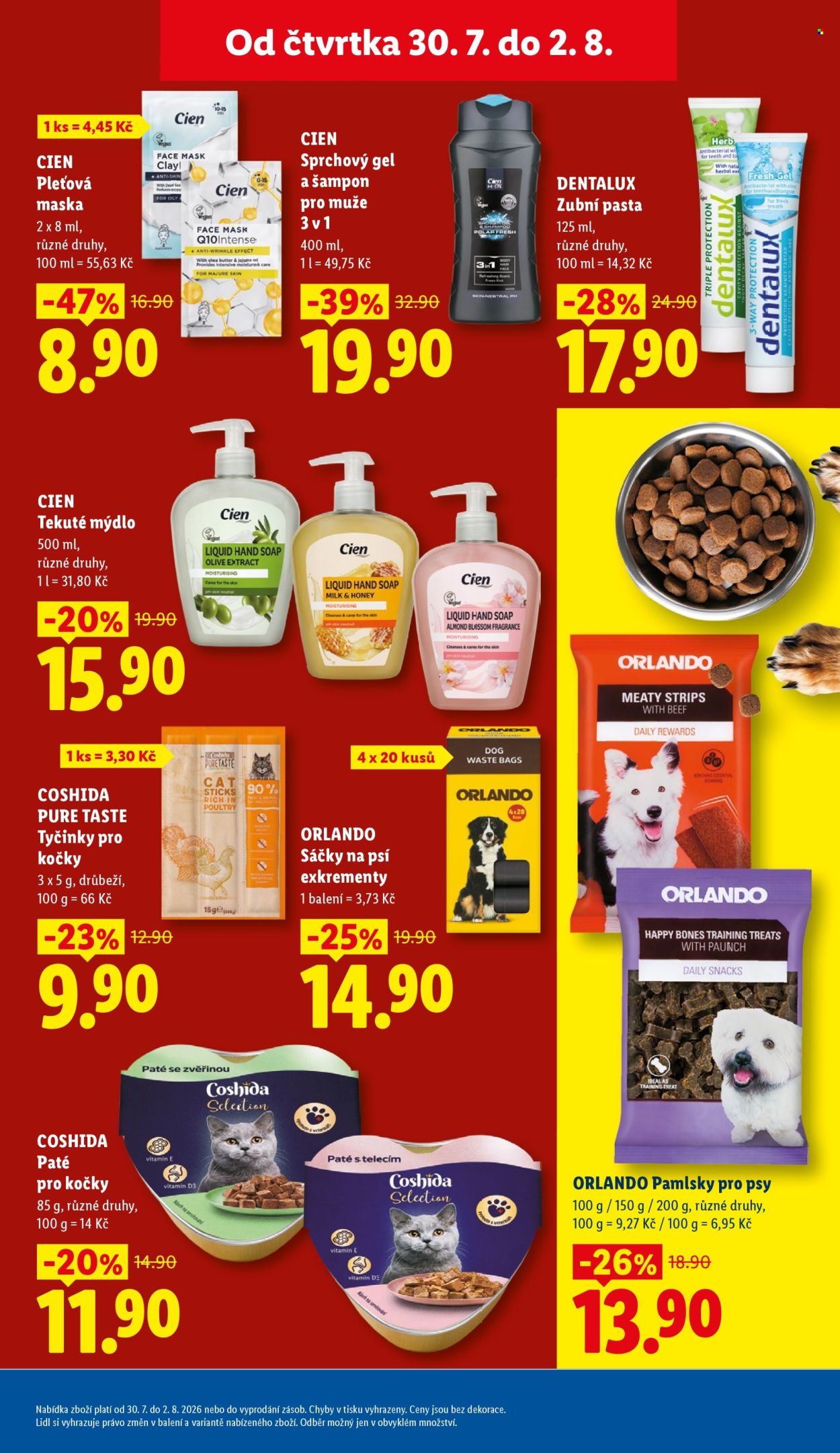 Leták Lidl - 30.7.2026 - 2.8.2026. Strana 29