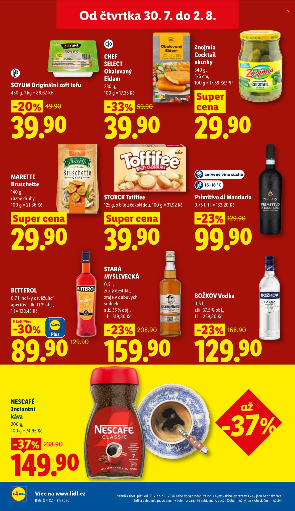 Leták Lidl - 30.7.2026 - 2.8.2026. Strana 34