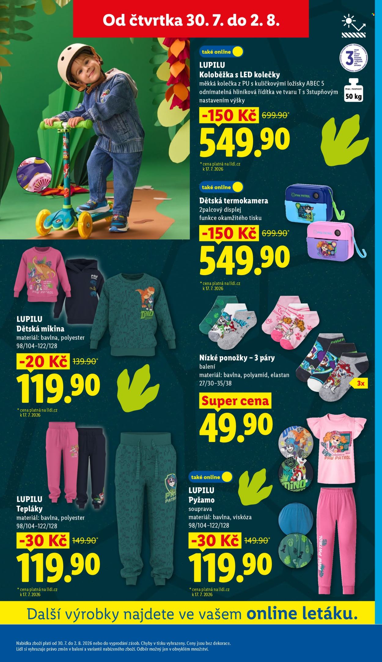 Leták Lidl - 30.7.2026 - 2.8.2026. Strana 45