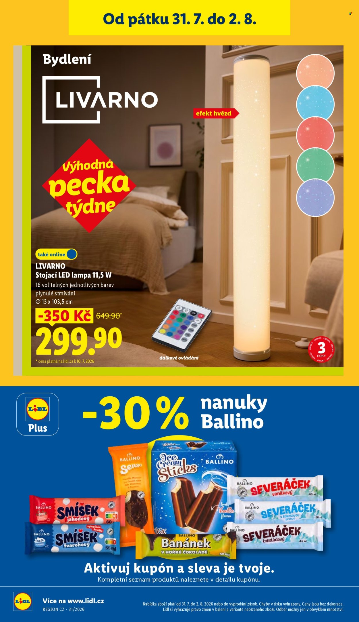 Leták Lidl - 30.7.2026 - 2.8.2026. Strana 48