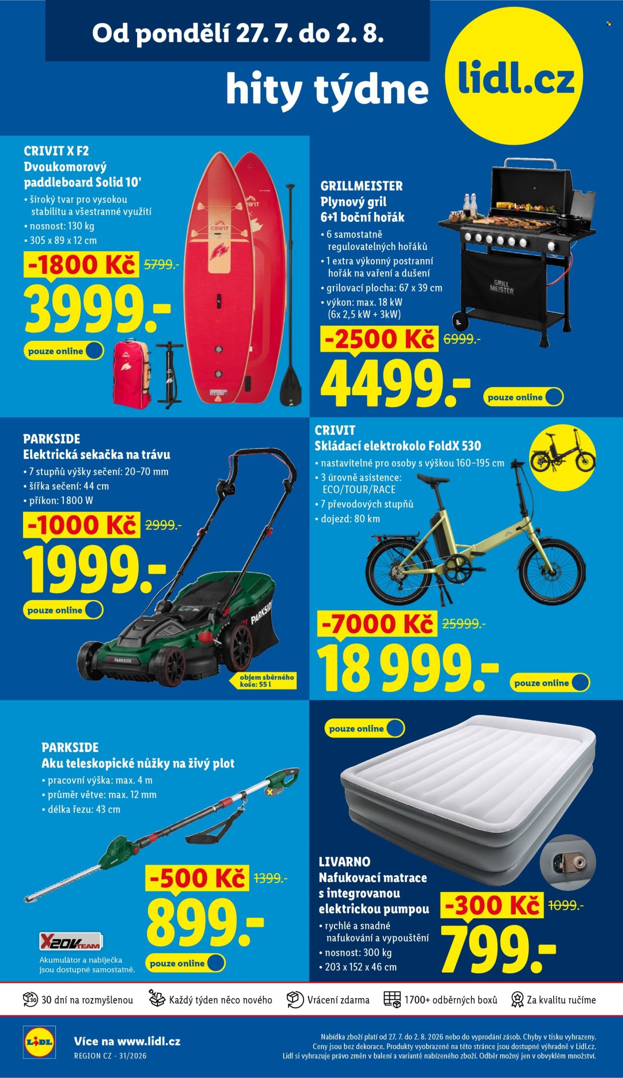 Leták Lidl - 27.7.2026 - 2.8.2026. Strana 27
