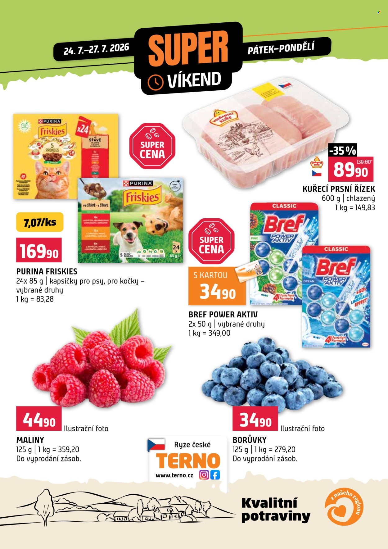 Leták coop TERNO - 24.7.2026 - 27.7.2026. Strana 1