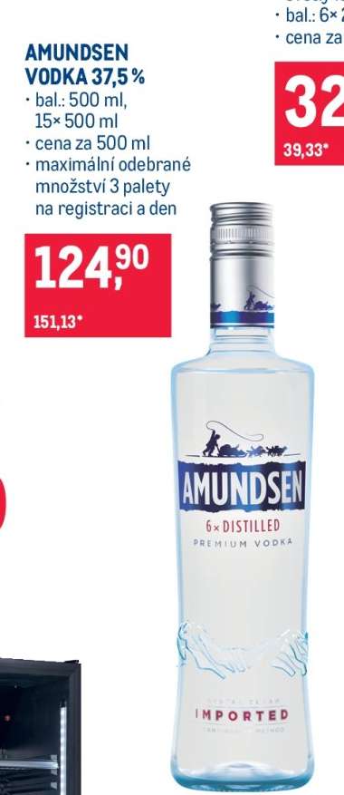 Amundsen Vodka 37,5 %