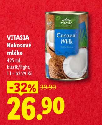 VITASIA Kokosové mléko