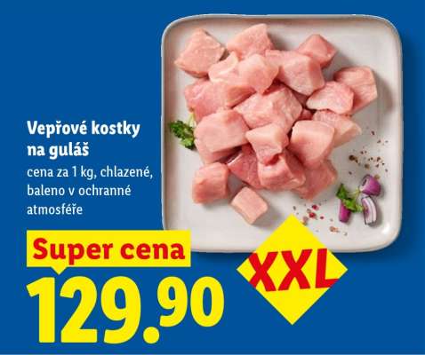 VEPŘOVÉ KOSTKY NA GULÁŠ