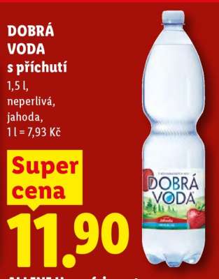 DOBRÁ VODA S PŘÍCHUTÍ