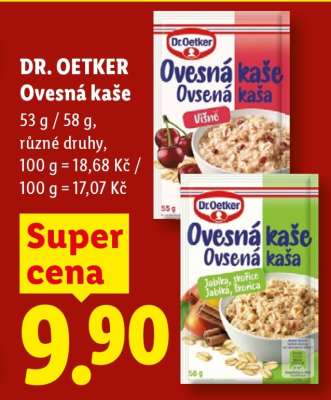 Dr. Oetker Ovesná kaše