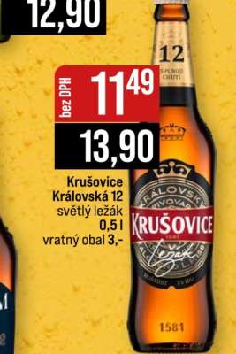 Krušovice Královská 12