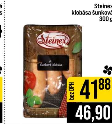 Steinex klobása šunková