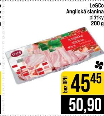 Le & Co Anglická slanina