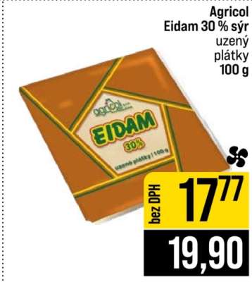 Agricol EIDAM 30 % Sýr