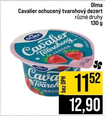 Olma Cavalier ochucený tvarohový dezert