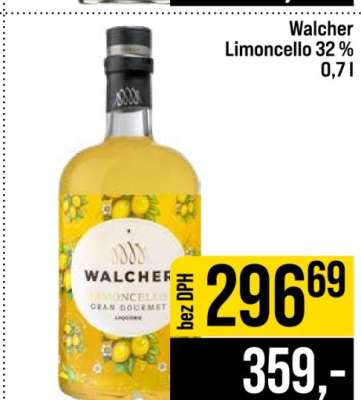 Walcher Limoncello 32 %