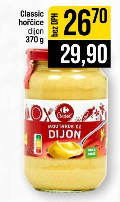 Classic hořčice dijon 370 g