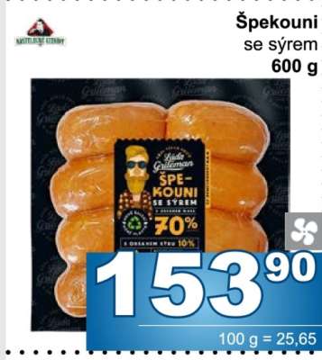 Špekouni se sýrem