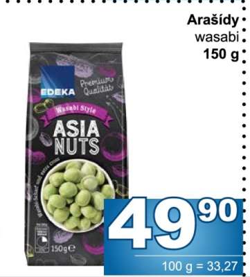 Arašídý wasabi