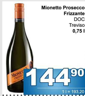 Mionetto Prosecco Frizzante