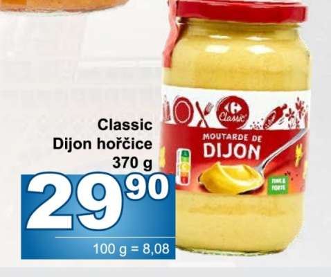Classic Dijon hořčice