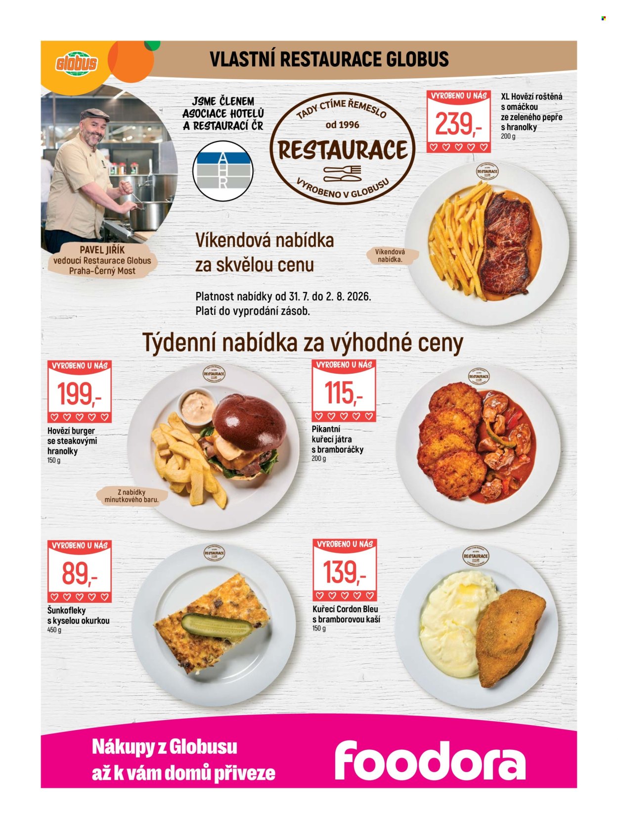 Leták Globus - 29.7.2026 - 4.8.2026. Strana 7