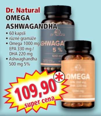 Dr. Natural OMEGA ASHWAGANDHA
