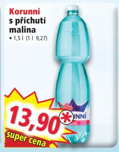 Korunní s příchutí malina