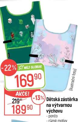 Dětská zástěrka na výtvarnou výchovu