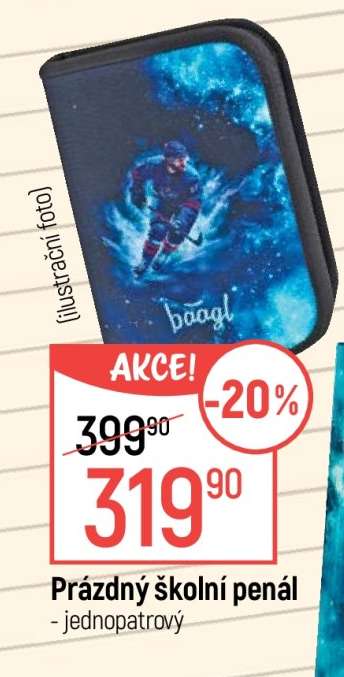 PRÁZDNÝ ŠKOLNÍ PENÁL
