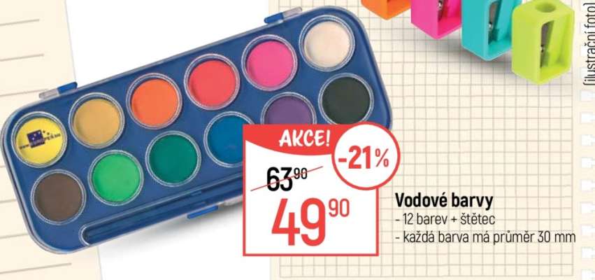 Vodové barvy