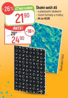 ŠKOLNÍ SEŠIT A5*