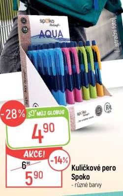 Kuličkové pero Spoko