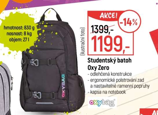 Studentský batoh Oxy Zero