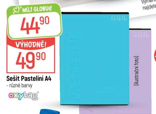 Sešit Pastelini A4
