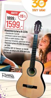 Klasická kytara R-C376