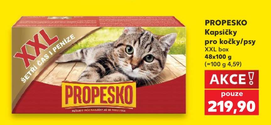 PROPESKO Kapsičky pro kočky/psy