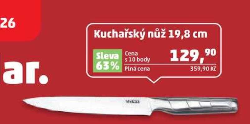 Kuchařský nůž 19,8 cm