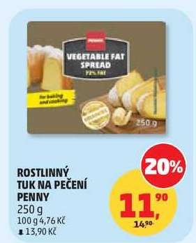 ROSTLINNÝ TUK NA PEČENÍ PENNY