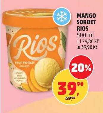 Mango Sorbet Rios