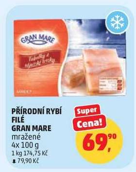 PŘÍRODNÍ RYBÍ FILÉ GRAN MARE