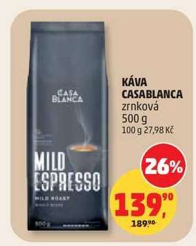 Káva Casablanca zrnková 500 g