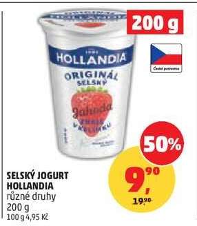 SELSKÝ JOGURT HOLLANDIA