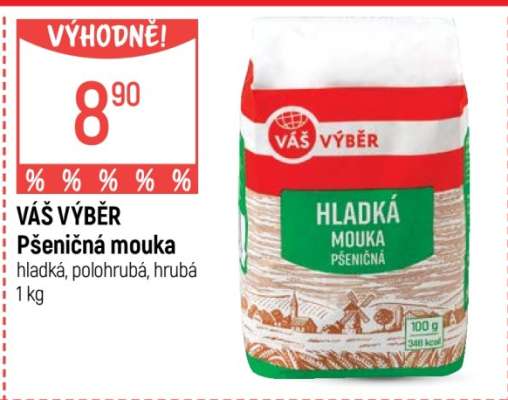 Váš výběr Pšeničná mouka