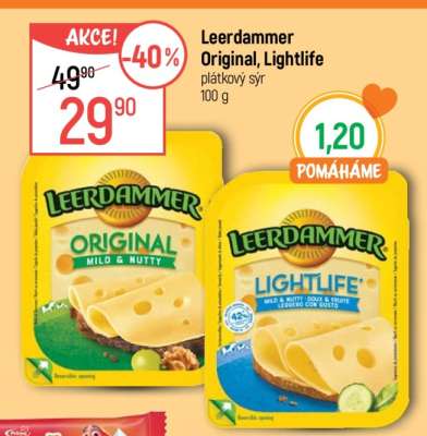 Leerdammer Original, Lightlife