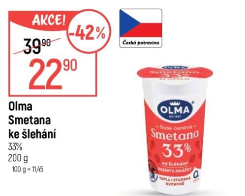 Olma Smetana ke šlehání