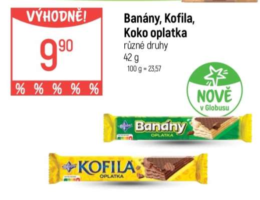 Banány, Kofila, Koko oplatka