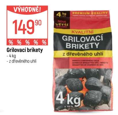 Grilovací brikety