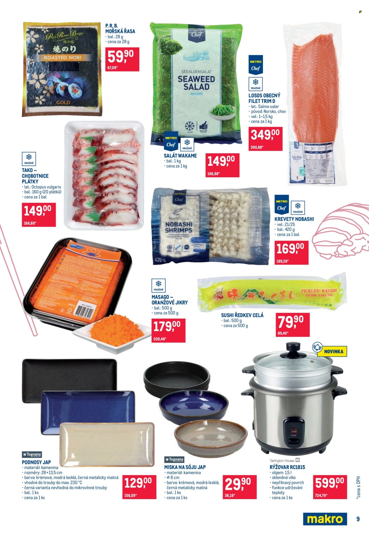 Leták MAKRO - 29.7.2026 - 11.8.2026. Strana 9