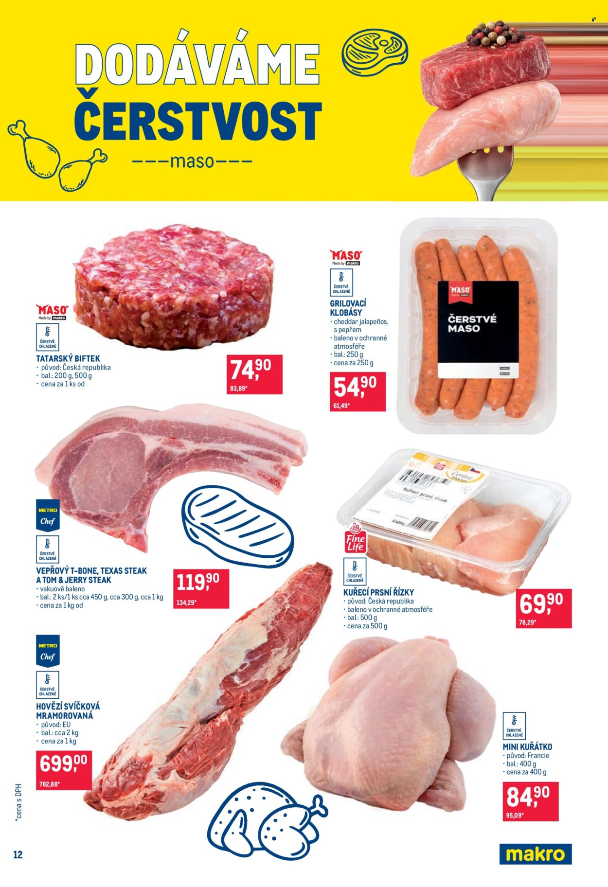 Leták MAKRO - 29.7.2026 - 11.8.2026. Strana 12