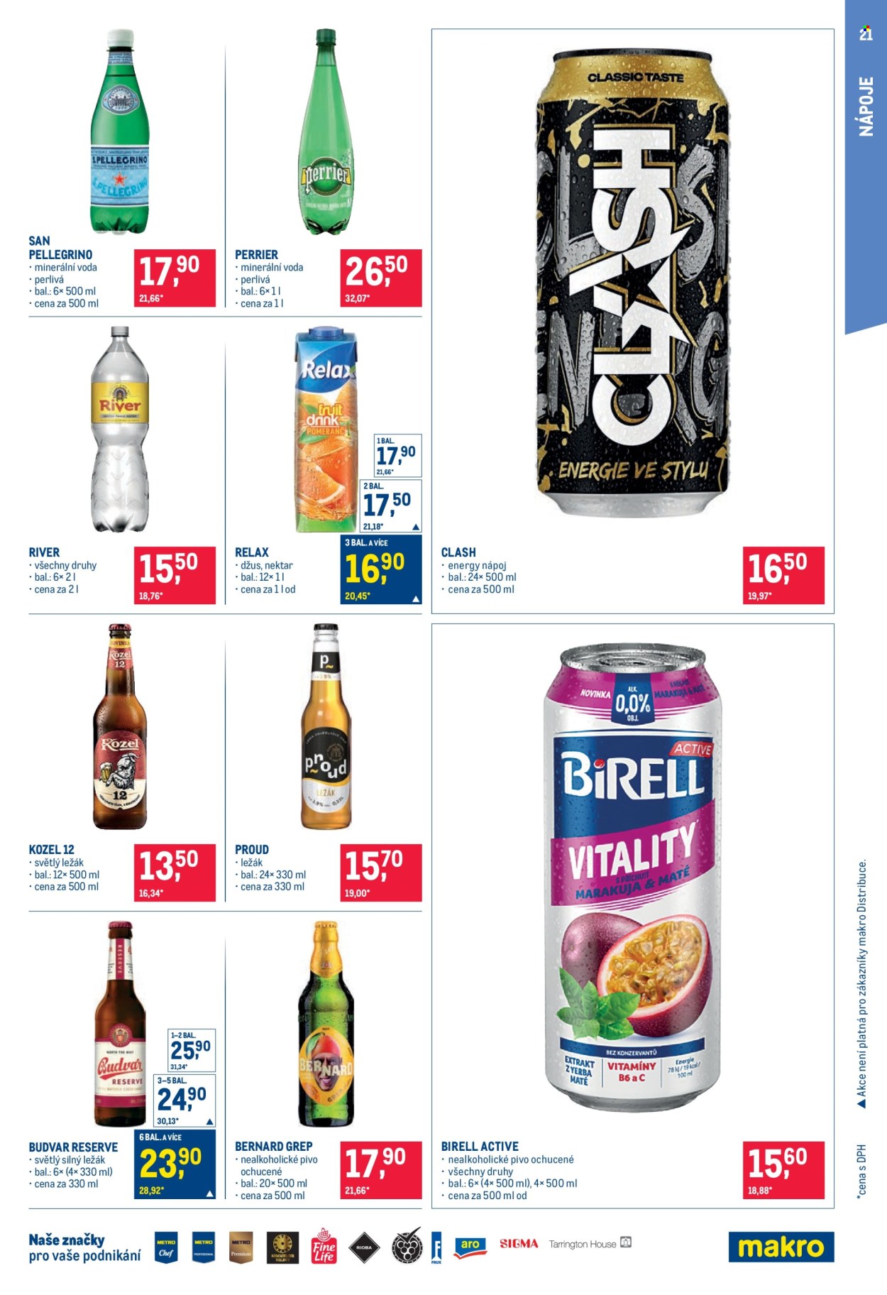 Leták MAKRO - 29.7.2026 - 11.8.2026. Strana 21