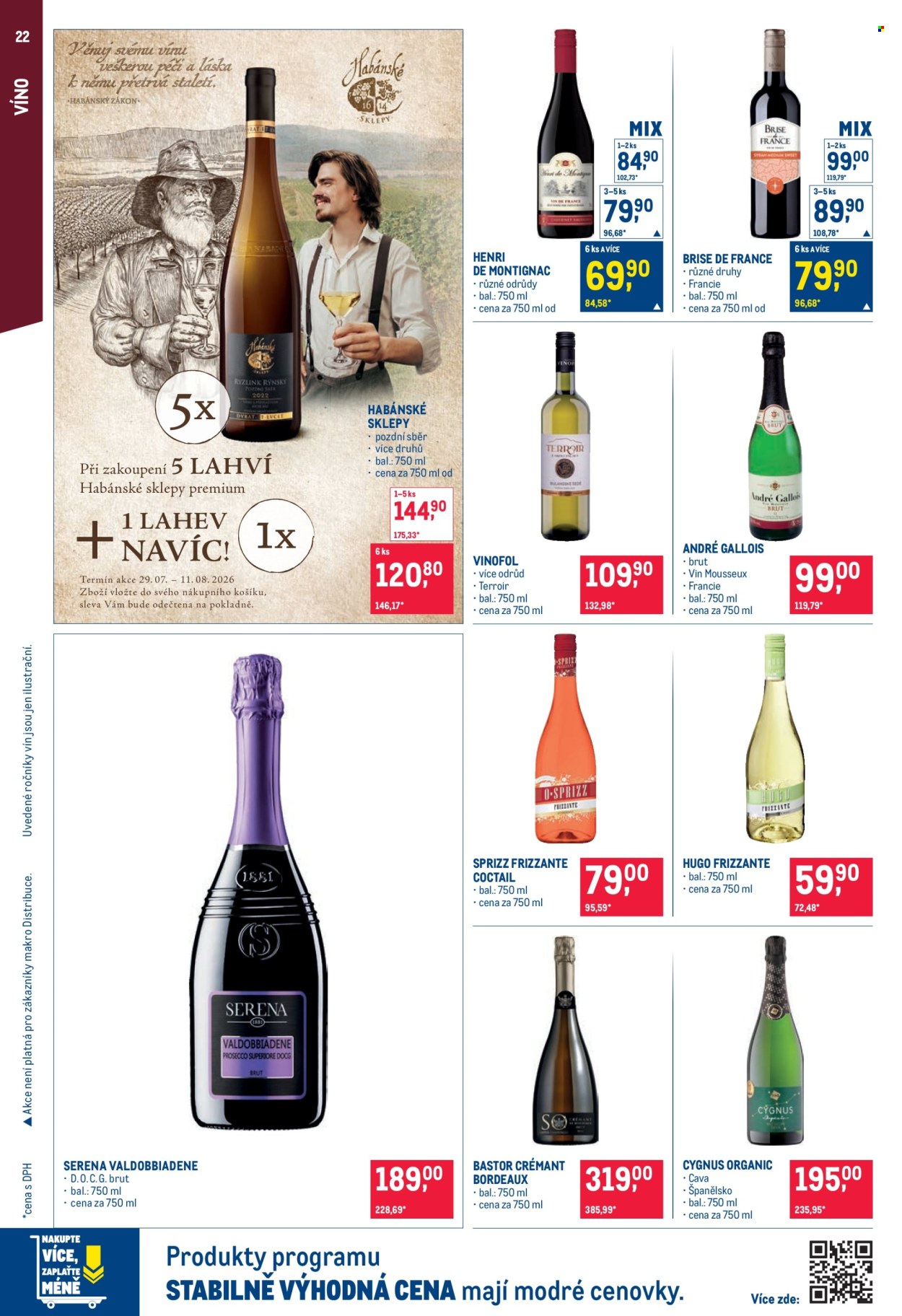Leták MAKRO - 29.7.2026 - 11.8.2026. Strana 22