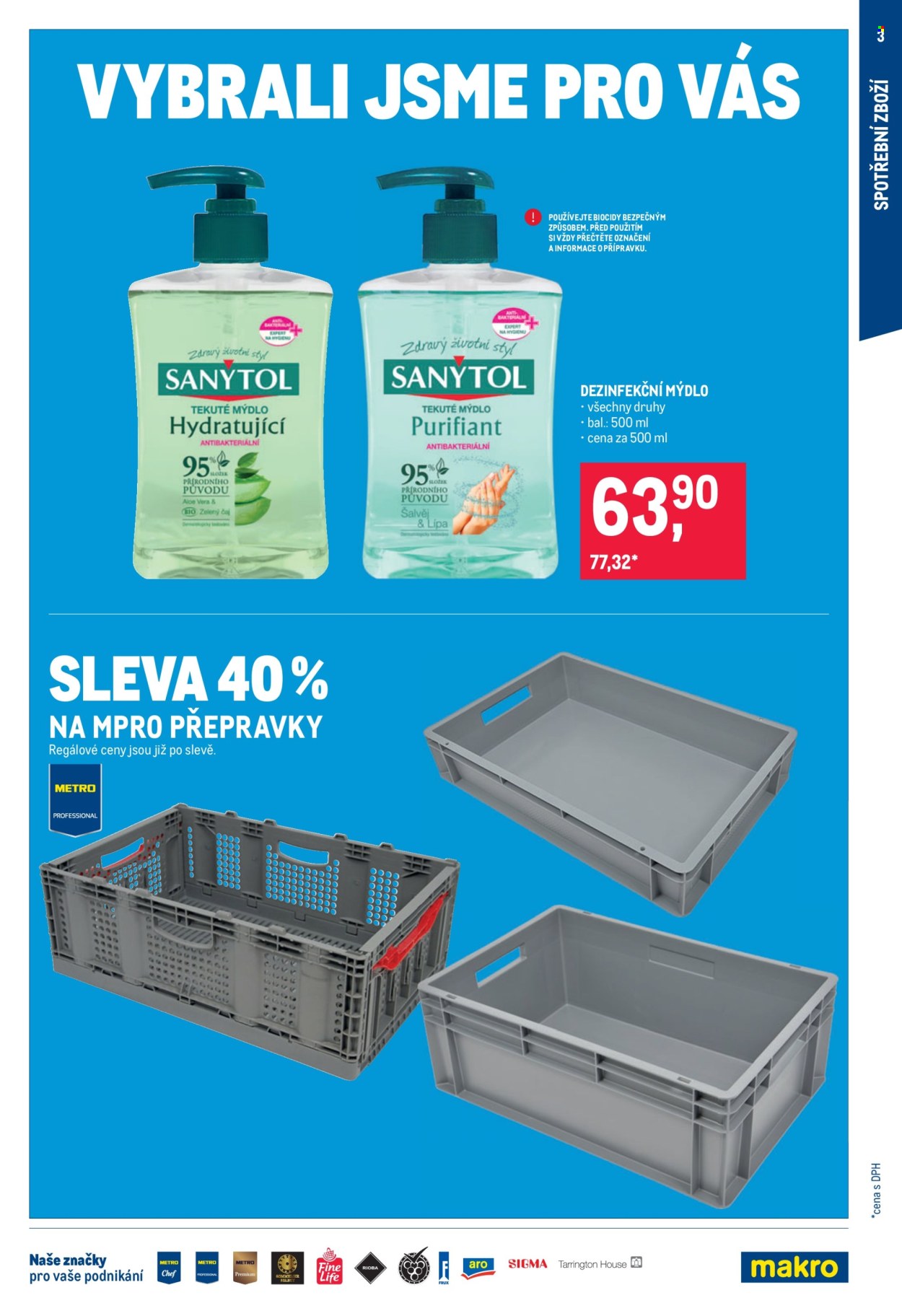 Leták MAKRO - 29.7.2026 - 11.8.2026. Strana 3